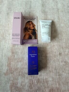 OUAI Bond Repair Balm Olaplex Shampoo Augustin Bader